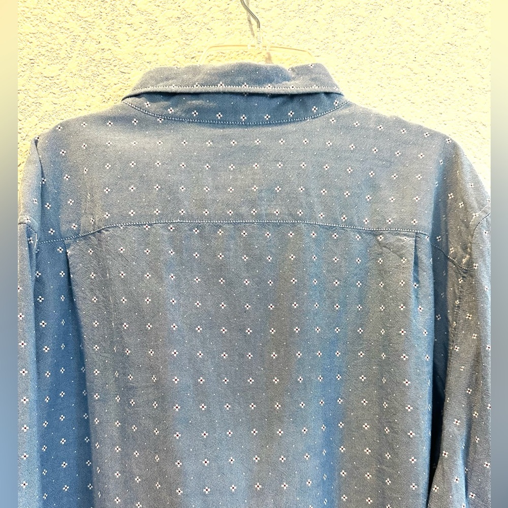 American Eagle Button Down Collared Men’s Casual … - image 3